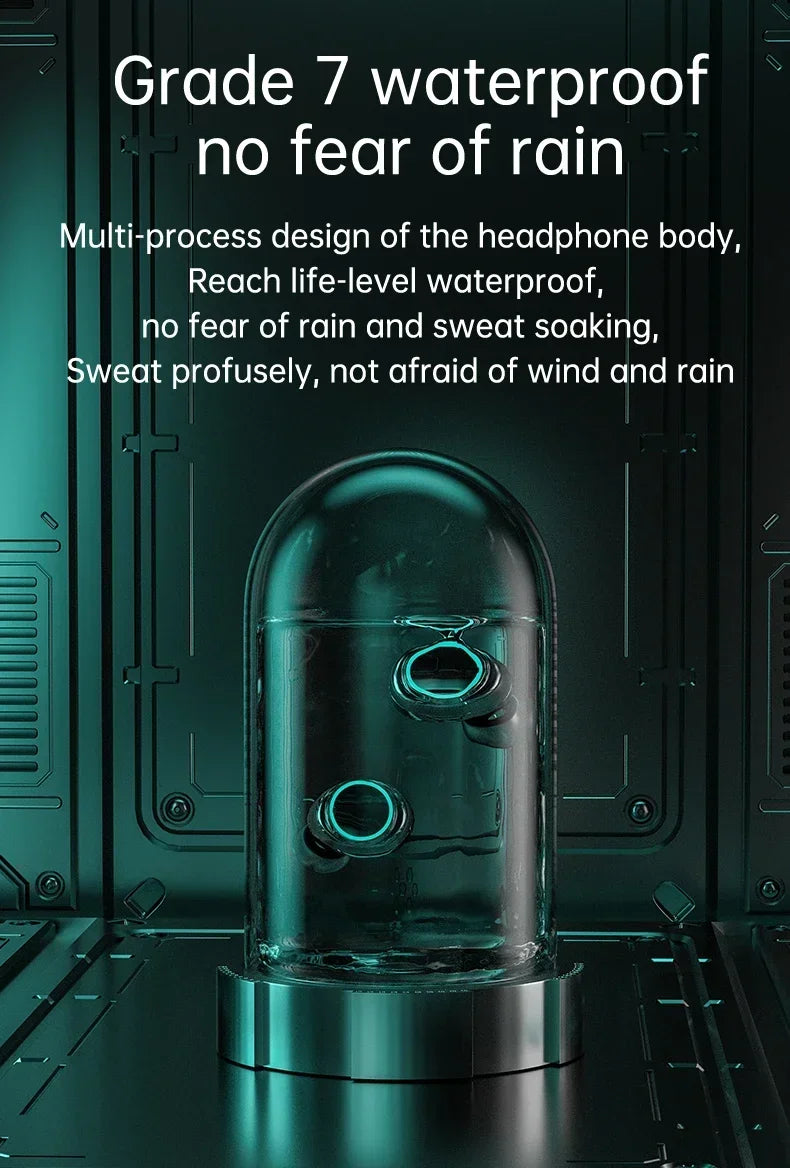 Original M25 TWS Earbuds with LED Digital Display - Bluetooth 5.3 Headphones, Touch Control & Noise Reduction Stereo Sound