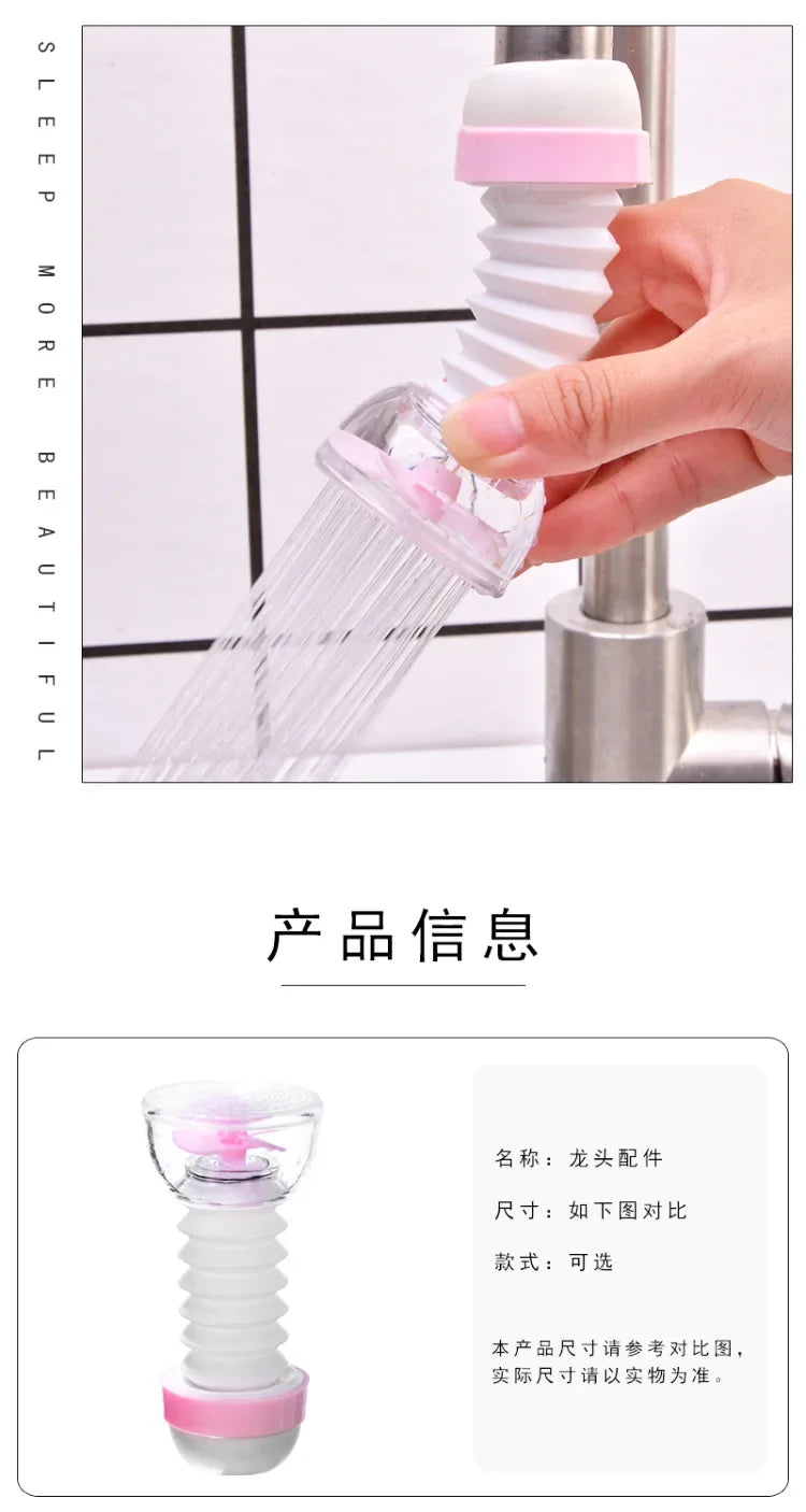 Kitchen Sink Faucet Extenders Tap Home Nozzle for Faucet Water Purifier Tap Sink Filter Saving Filter Water Bathroom Accessories