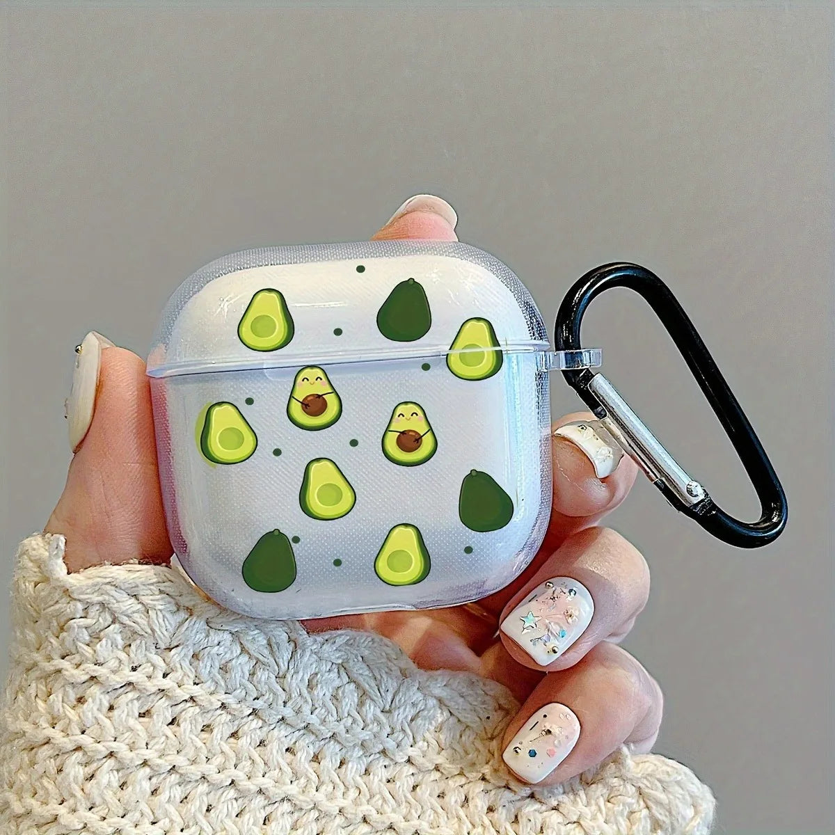 For Airpods Pro/Pro2 Case Road Sign Pattern TPU Soft Clear With Keychain Earphone Case For Airpods 3/4 Earphone Protective Cover