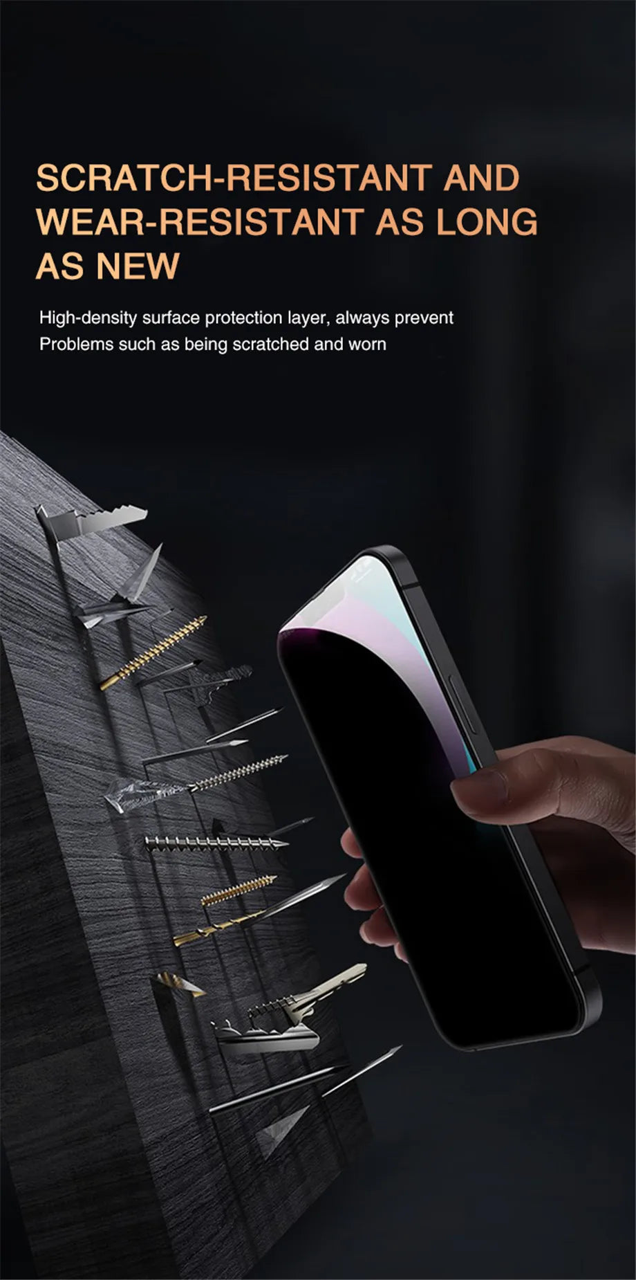 1-4Pcs Anti-spy Tempered Glass for IPhone 15 14 13 12 11 Pro Max Full Cover Privacy Screen Protector For iPhone 13 14 15 Glass