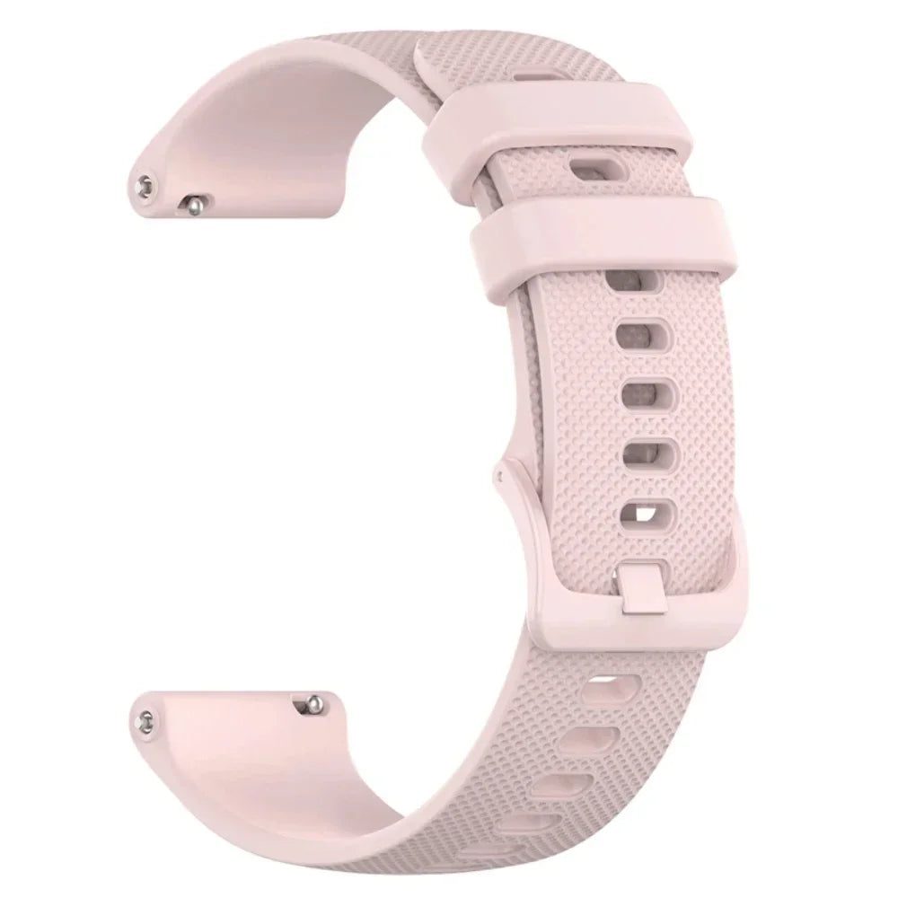Sport 20 22mm Silicone Strap For Garmin Venu 4 45mm/Forerunner 165 265 570 Bands For Garmin Vivoactive 6 5 4/Venu 3 Sq2 Bracelet
