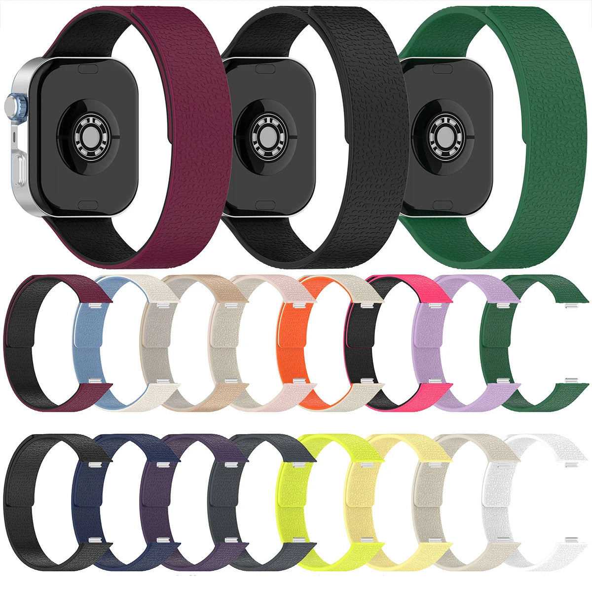 Magnetic Bracelet for Huawei Watch Fit4/4 Pro Band Silicone Loop Watchband for Huawei Watch Fit3 Fit4 Smartwatch Accessories