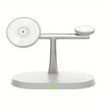 NEW Magnetic Wireless Charger Stand For iPhone 16 15 14 13 12 Pro iWatch 9 8 Airprods 3 In 1  Fast Charging Station