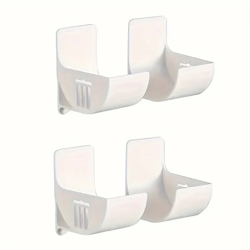 4-pack Punch-free Storage Rack Kitchen Plastic Wrap Garbage Bag Cabinet Storage Rack Refrigerator Side Storage Rack
