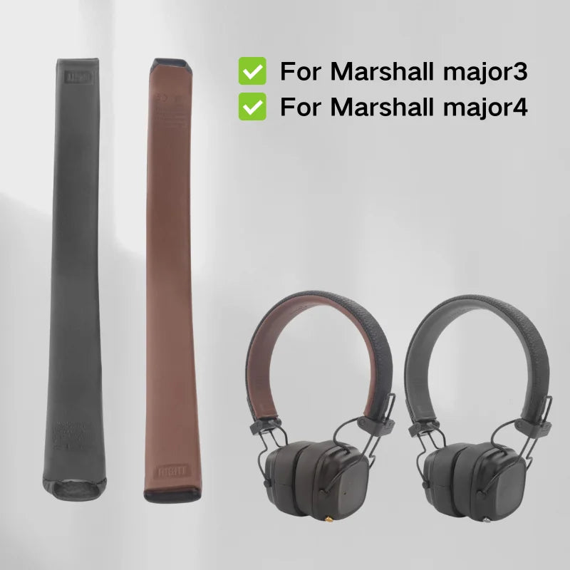 Replacement Headband Repair for Marshall Major III 3 Major IV Major 4 Heaphones PU and Soft Memory Foam Top Headband and Ear Pad
