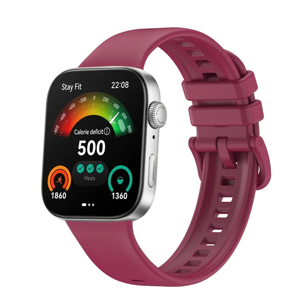 Original Silicone Strap for Huawei Watch Fit 5/5Pro 4/4Pro Wristband Sport Bracelet Wrist Band For Huawei Fit3 Belt Accessorieo