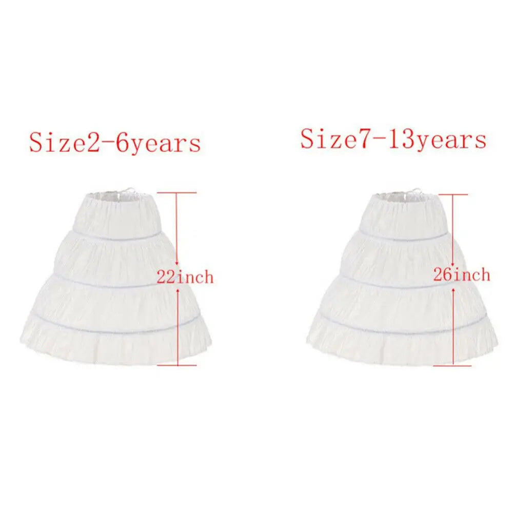 2026 Girls Summer Skirt Petticoat Baby Girls Toddler Christmas Princess Birthday Party Kids For Girls Children Clothing