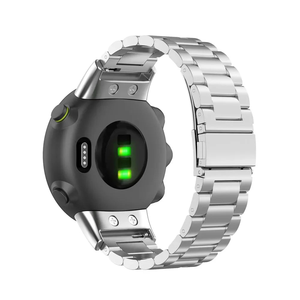 High-end Stainless Metal Steel Strap For Garmin Forerunner 45 45S Garmin Swim 2 Smart Watch Band Replacement Bracelet Correa