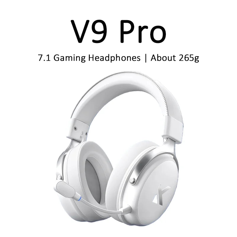 MCHOSE V9 Pro 7.1 Esports Headphones Head Mounted Four Mode Gaming Bluetooth C-Media Processor Computer with Microphone 2000mAh