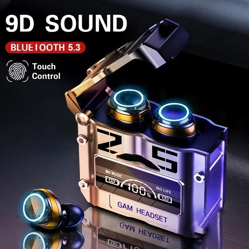 Original M25 TWS Earbuds with LED Digital Display - Bluetooth 5.3 Headphones, Touch Control & Noise Reduction Stereo Sound