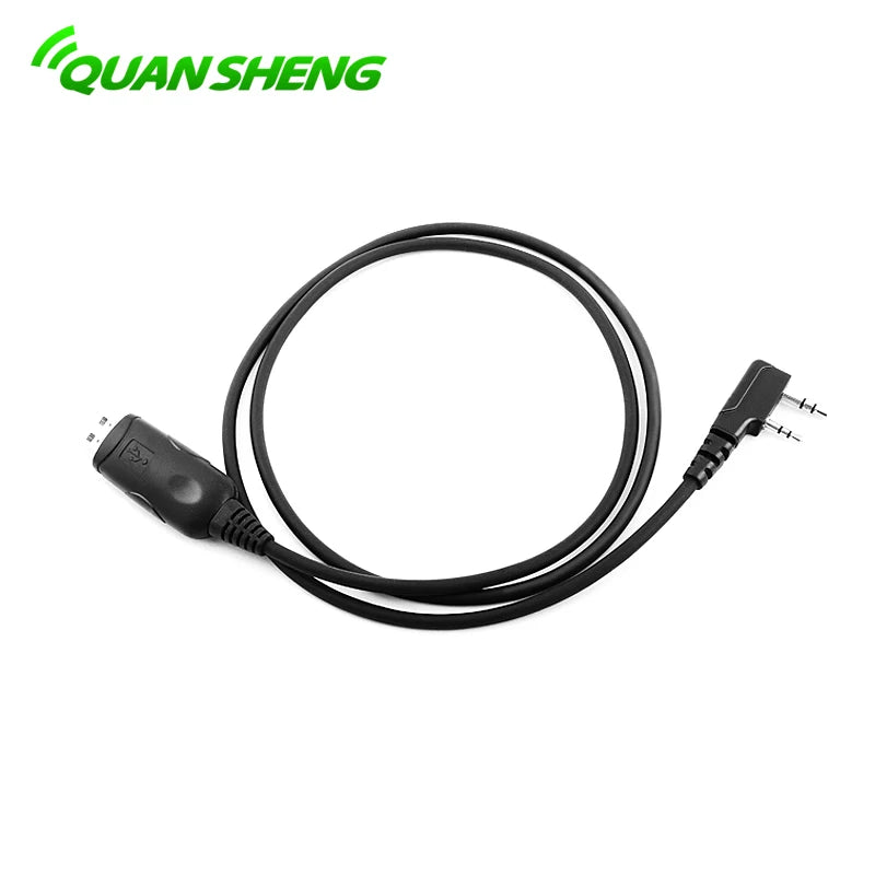 Quansheng USB Programming Cable for UVK5 UVK6 UV5RPlus UVK58 UV2 plus UVR50 TK11 TK11(5) TK11(8) Walkie Talkie two way radio