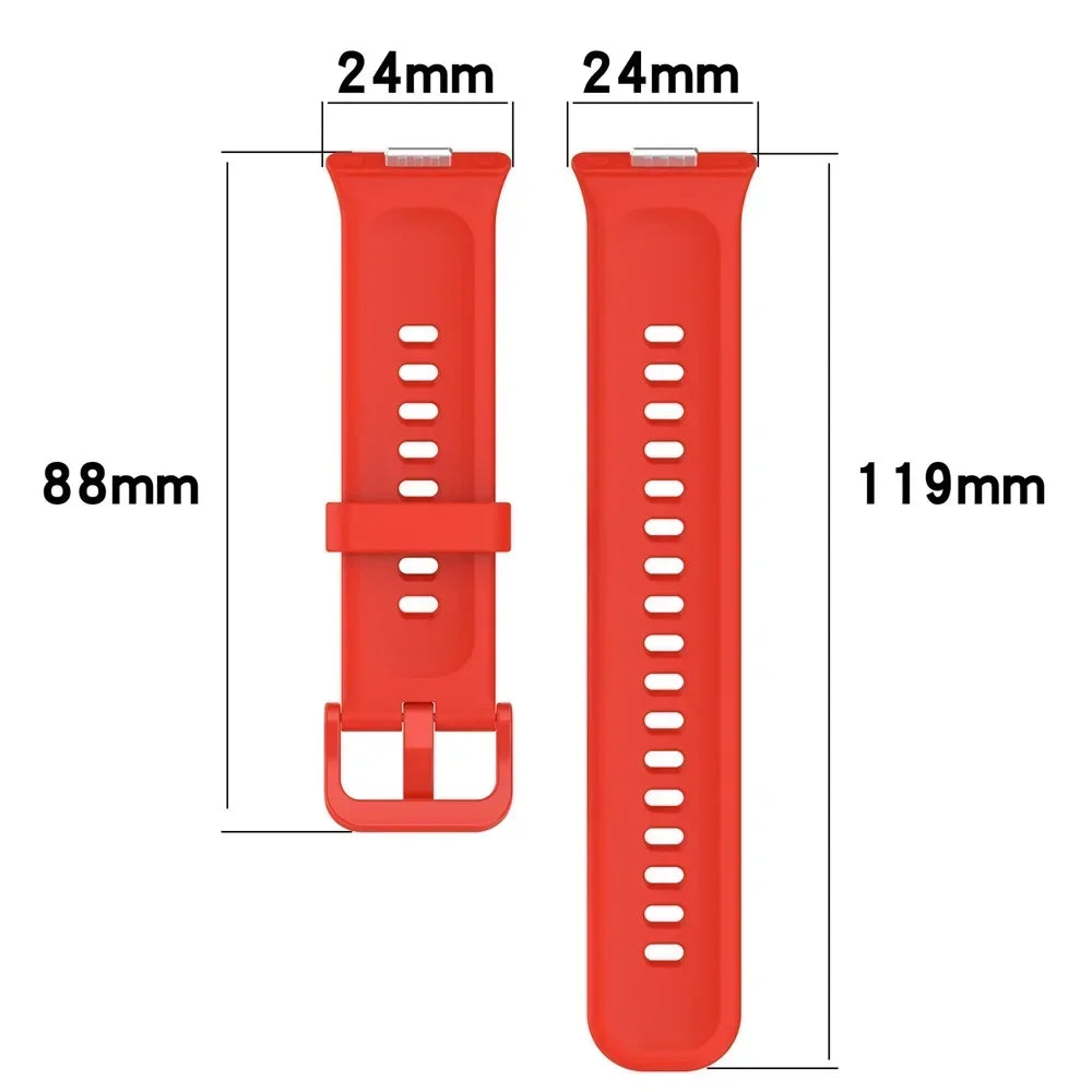 Sport watchband For Huawei Watch FIT4 pro Strap smartwatch Silicone correa Huawei Watch fit 3 fit4 Band Official 1:1 Accessories