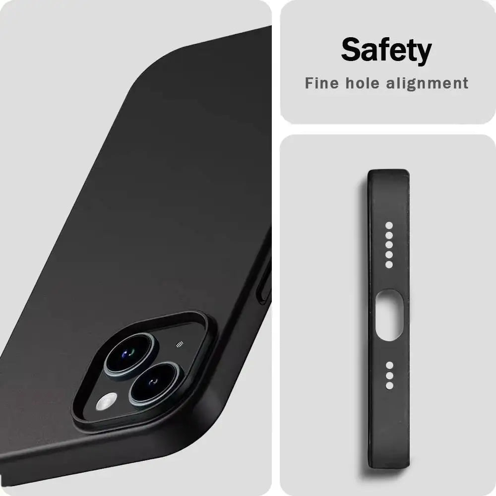 Fashion Burlons Design-M-MarceloeS Phone Case For IPhone 17 12 13 14 15 16Pro Max  Plus Classic black soft shell