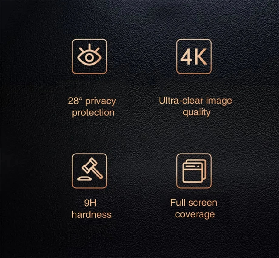 1-4Pcs Anti-spy Tempered Glass for IPhone 15 14 13 12 11 Pro Max Full Cover Privacy Screen Protector For iPhone 13 14 15 Glass