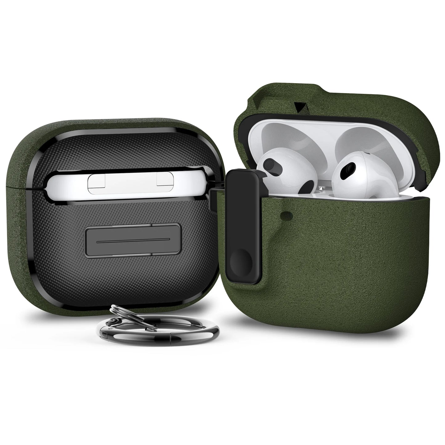 Safety Lock Buckle Shockproof Case For AirPods 3 4 Wireless Earphones Protective Case For AirPods Pro 2 1 Headphones Accessories