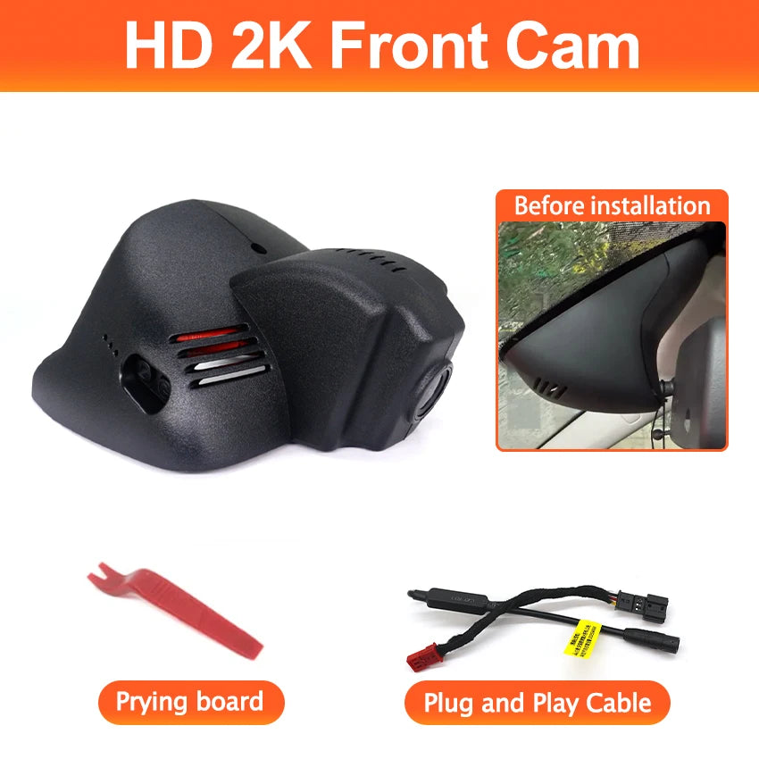 4K Dashcam For Renault Clio 4/Mégane 3/Twingo/Laguna 3, for Benz Smart W453 2014~2020 2021 2022 Fortwo Forfour, OEM Car Camera