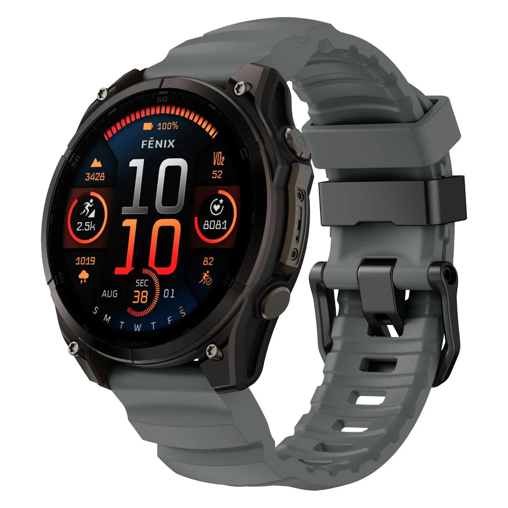 26mm 22mm Quick Fit Strap for Garmin Fenix 8 7X 7 Pro Fenix 6X 6 5X 5Plus Tactix 7 silicone belt bracelet Fenix 8 51mm 47mm band