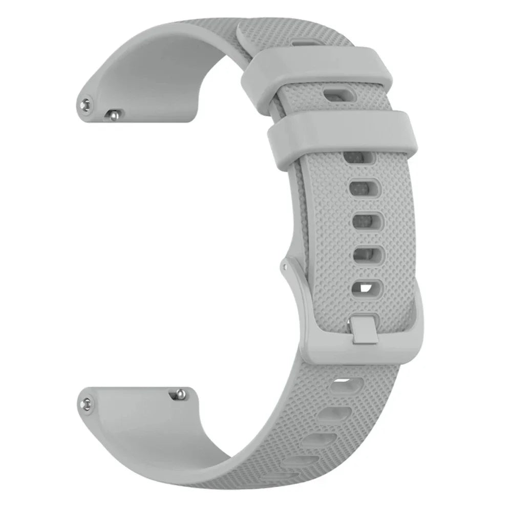 Sport 20 22mm Silicone Strap For Garmin Venu 4 45mm/Forerunner 165 265 570 Bands For Garmin Vivoactive 6 5 4/Venu 3 Sq2 Bracelet
