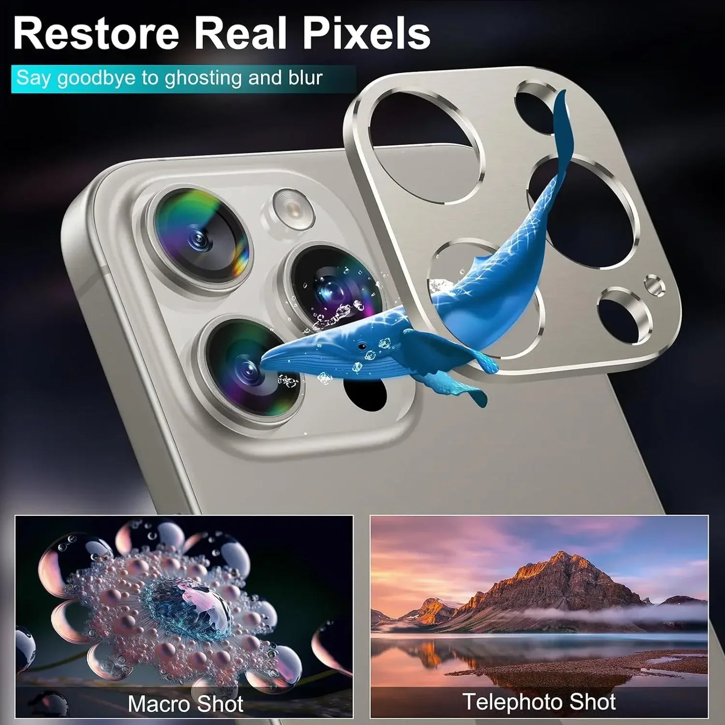 Metal Camera Lens Protector For IPhone 16 15 Pro Max 14 13 Pro Max 12 13 Mini 17Pro Protection Cover Accessories