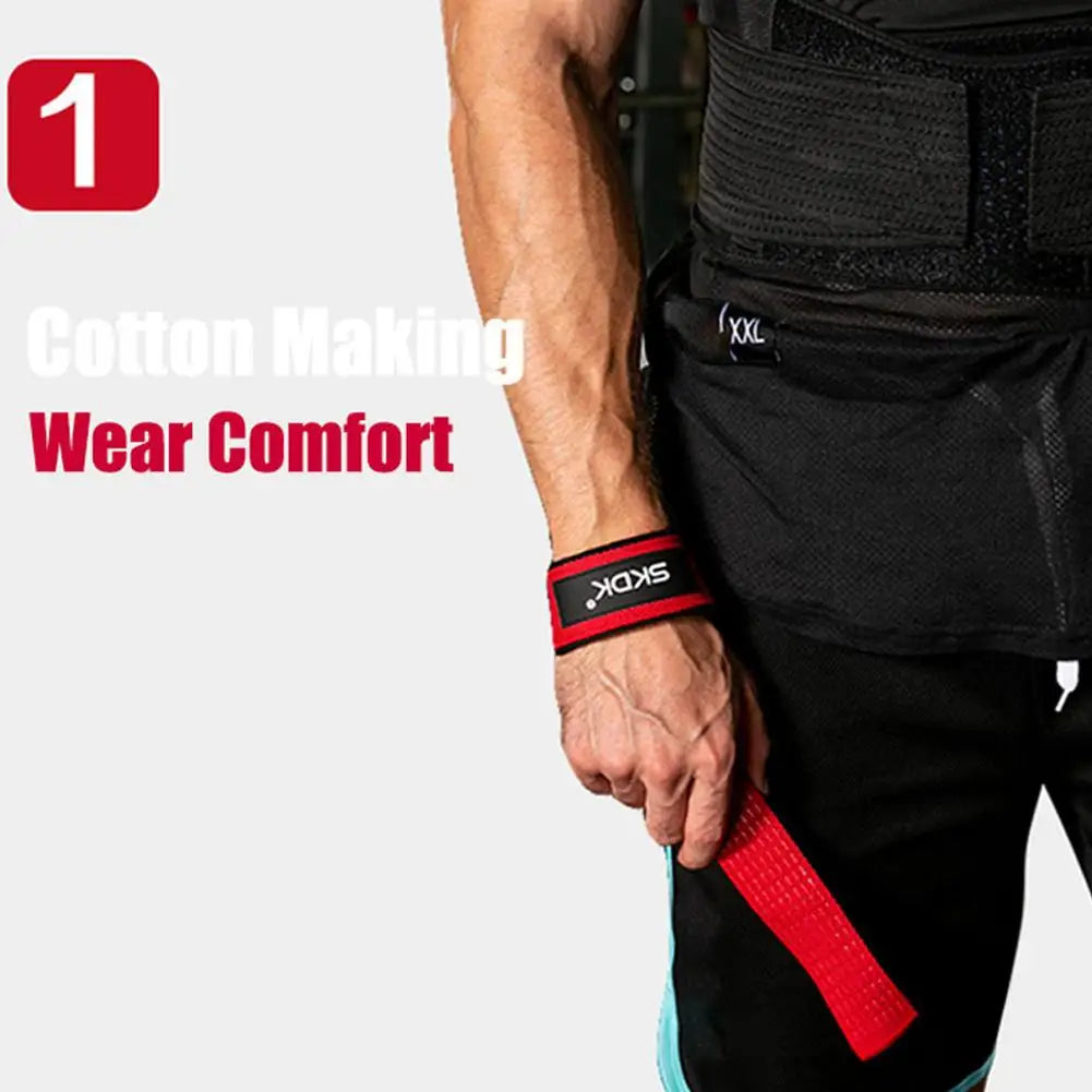 1pair Adjustable Wrist Wrap, Elastic Wrist Guard, Wrist Protection Band For Weight Lifting, Crossfit, Powerlifting, Strength Tra