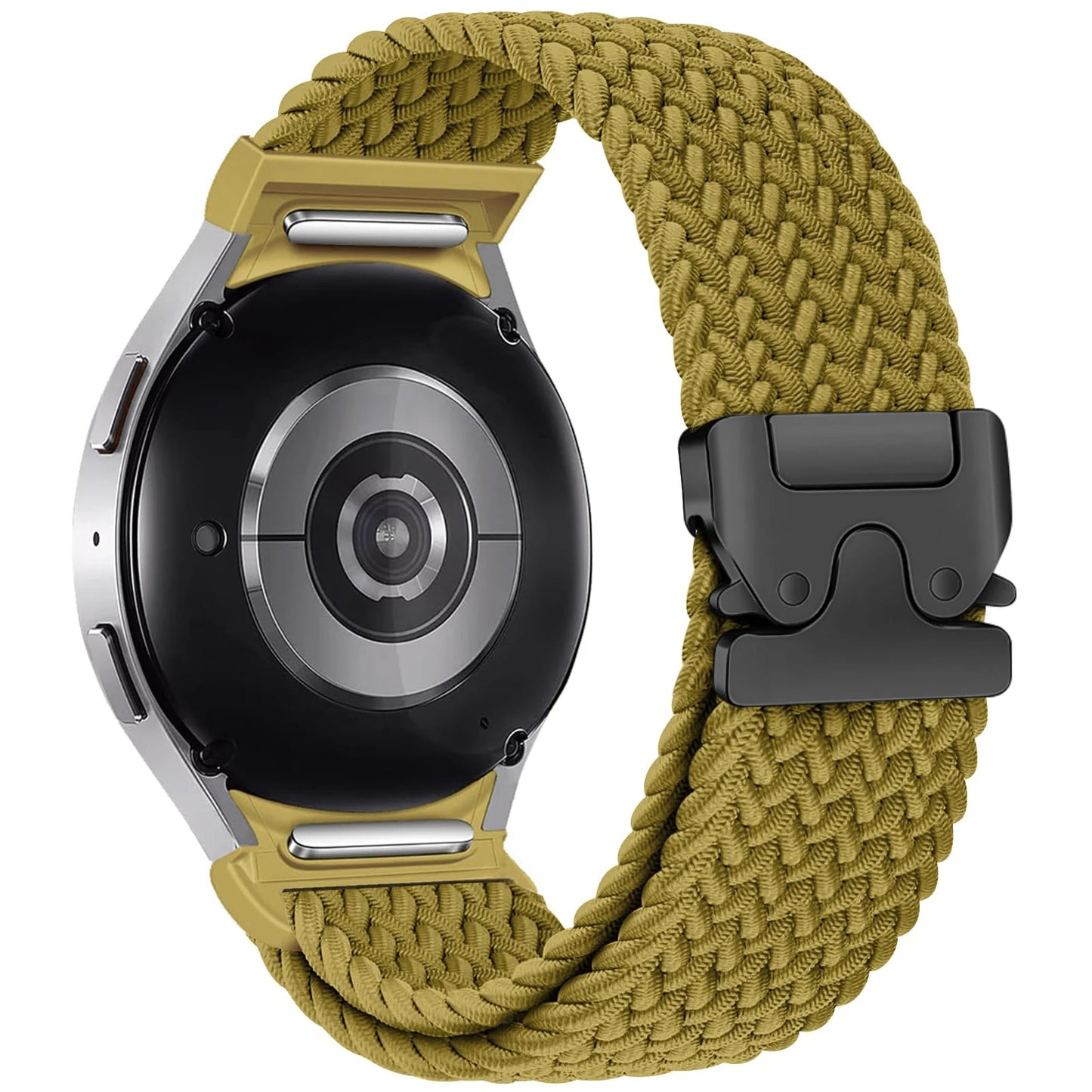 Straps For Galaxy Watch 4 classic/5 Pro/6 classic/7/FE 44mm 40mm 45 43 47 Parachute Braided Bracelet correa Galaxy watch 7 Band
