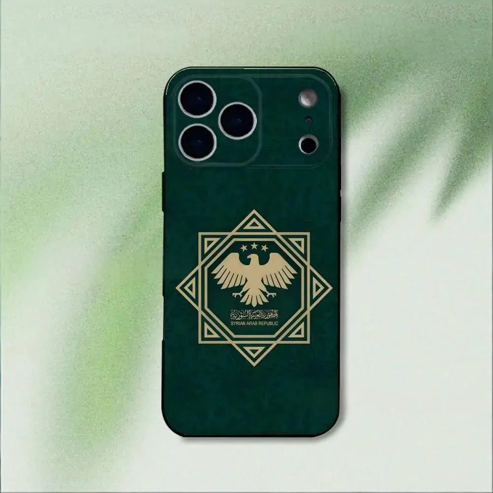 Syrian Arab Republic Syria Phone Case For iPhone 17 16 15 11 12 14 13 Pro Max Mini XS XR 7 Plus 16E Air Shockproof Soft Cover