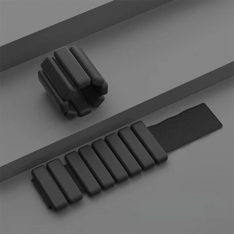 Adjustable Weighted Bracelet Silicone Material 225g 450g Weight Bearing Fitness Running Gym Training Yoga Workout for Men Women