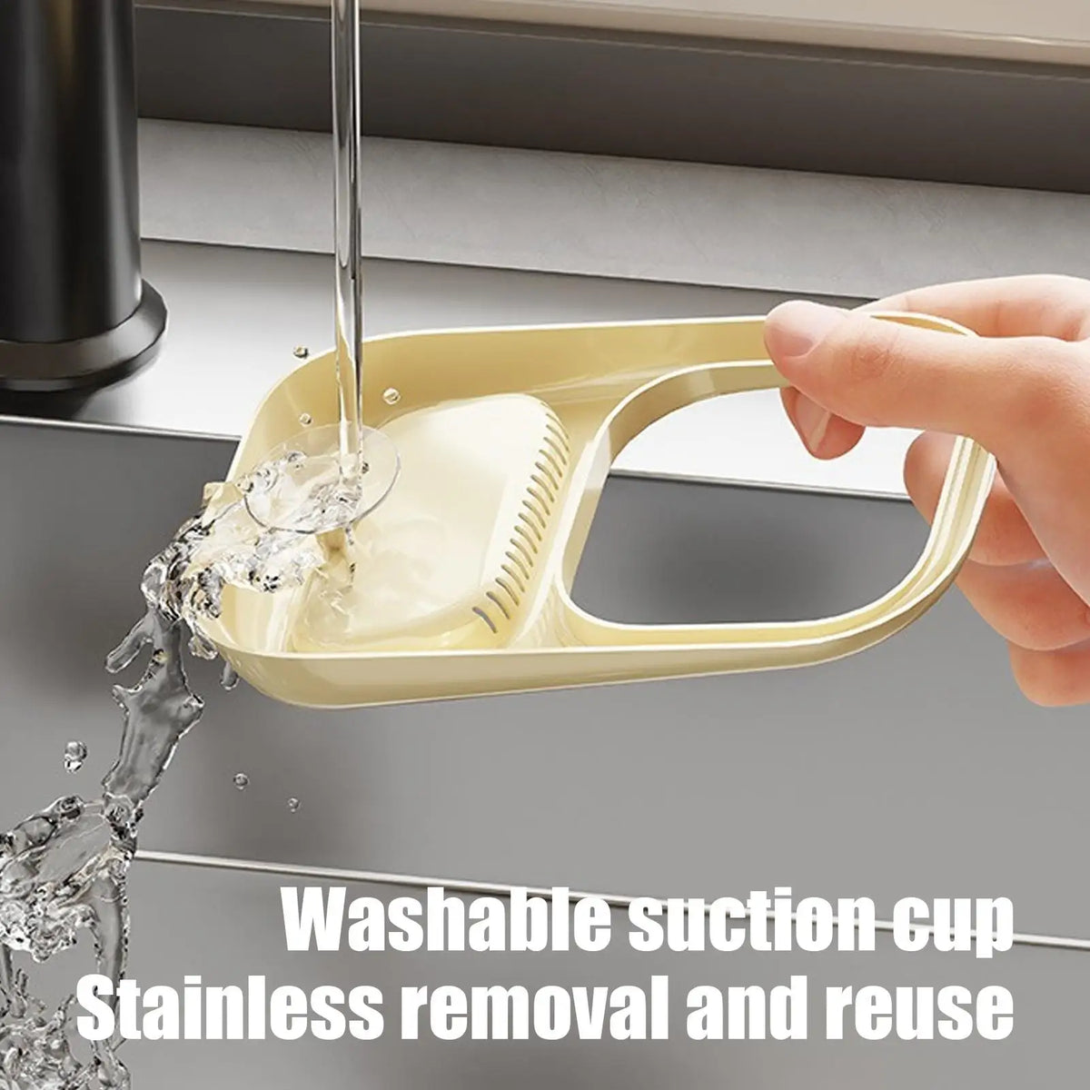Sink Drain Basket with Suction Cup & Storage Rack Kitchen Sink Filter Accessory for Waste Clog Prevention in Homes