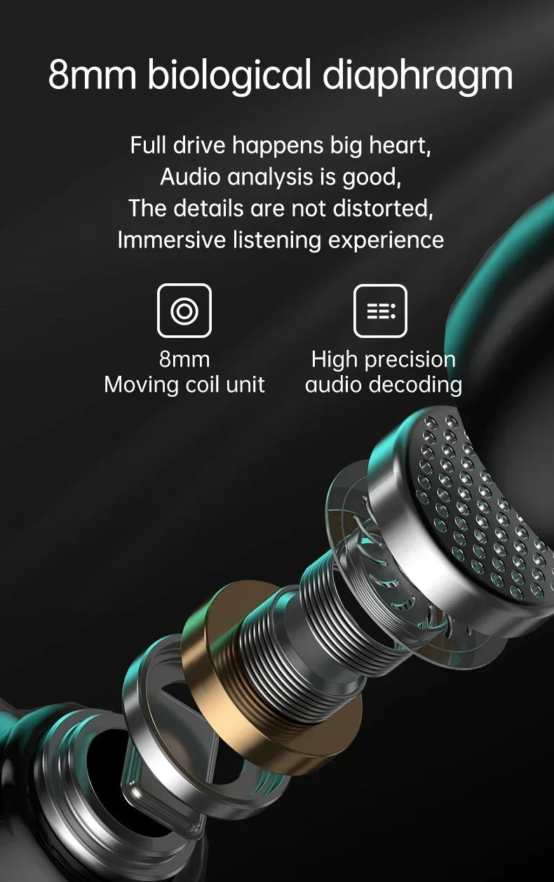 Original M25 TWS Earbuds with LED Digital Display - Bluetooth 5.3 Headphones, Touch Control & Noise Reduction Stereo Sound