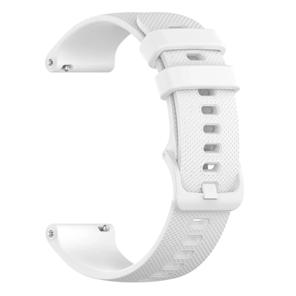 Sport 20 22mm Silicone Strap For Garmin Venu 4 45mm/Forerunner 165 265 570 Bands For Garmin Vivoactive 6 5 4/Venu 3 Sq2 Bracelet