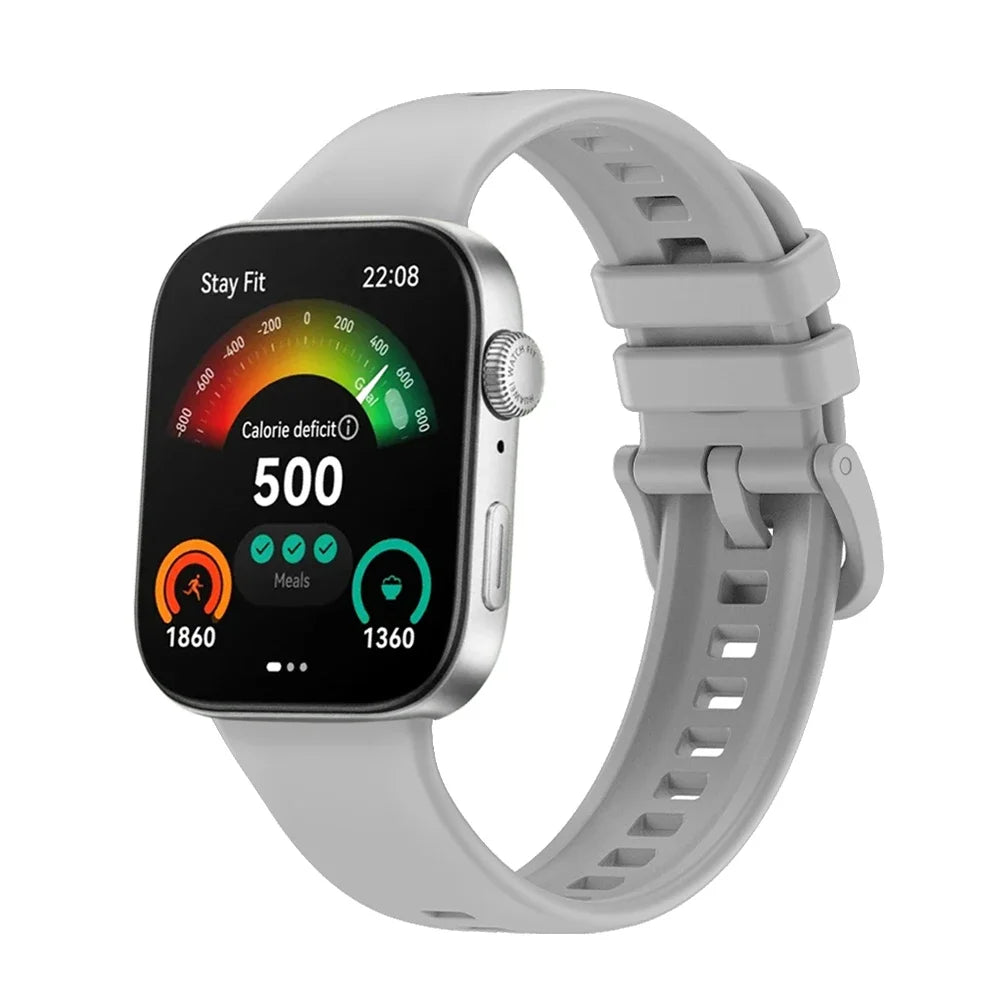 Original Silicone Strap for Huawei Watch Fit 5/5Pro 4/4Pro Wristband Sport Bracelet Wrist Band For Huawei Fit3 Belt Accessorieo