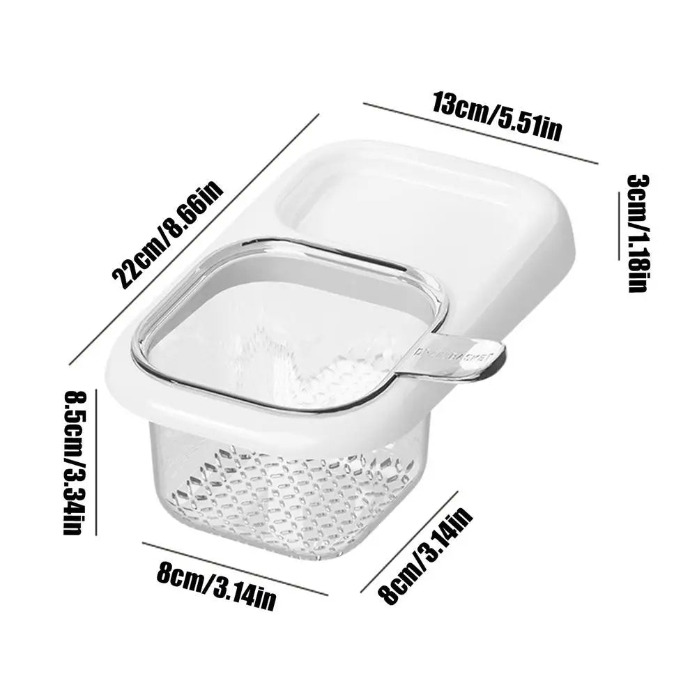 Sink Drain Basket with Suction Cup & Storage Rack Kitchen Sink Filter Accessory for Waste Clog Prevention in Homes