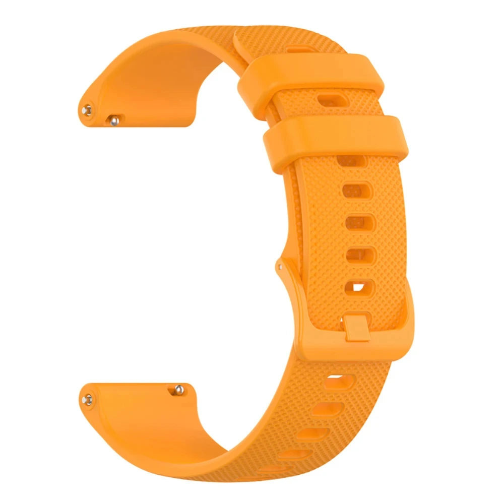 Sport 20 22mm Silicone Strap For Garmin Venu 4 45mm/Forerunner 165 265 570 Bands For Garmin Vivoactive 6 5 4/Venu 3 Sq2 Bracelet