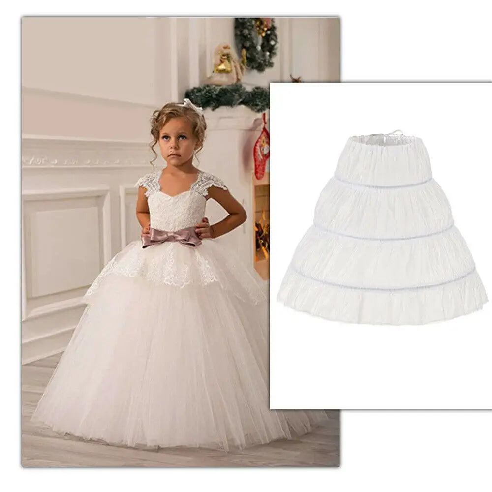 2026 Girls Summer Skirt Petticoat Baby Girls Toddler Christmas Princess Birthday Party Kids For Girls Children Clothing