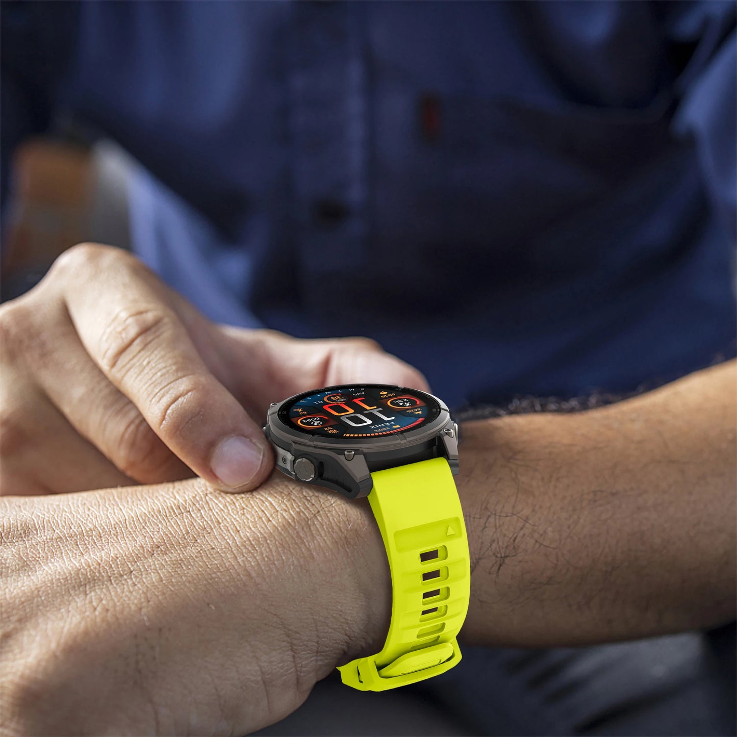New 20/22/26mm sport Band for Garmin Fenix 8 7X 7 7Pro 7S 6X 6 6S 5X 5S Plus Enduro 2 Forerunner 955 Silicone Quick Fit Strap