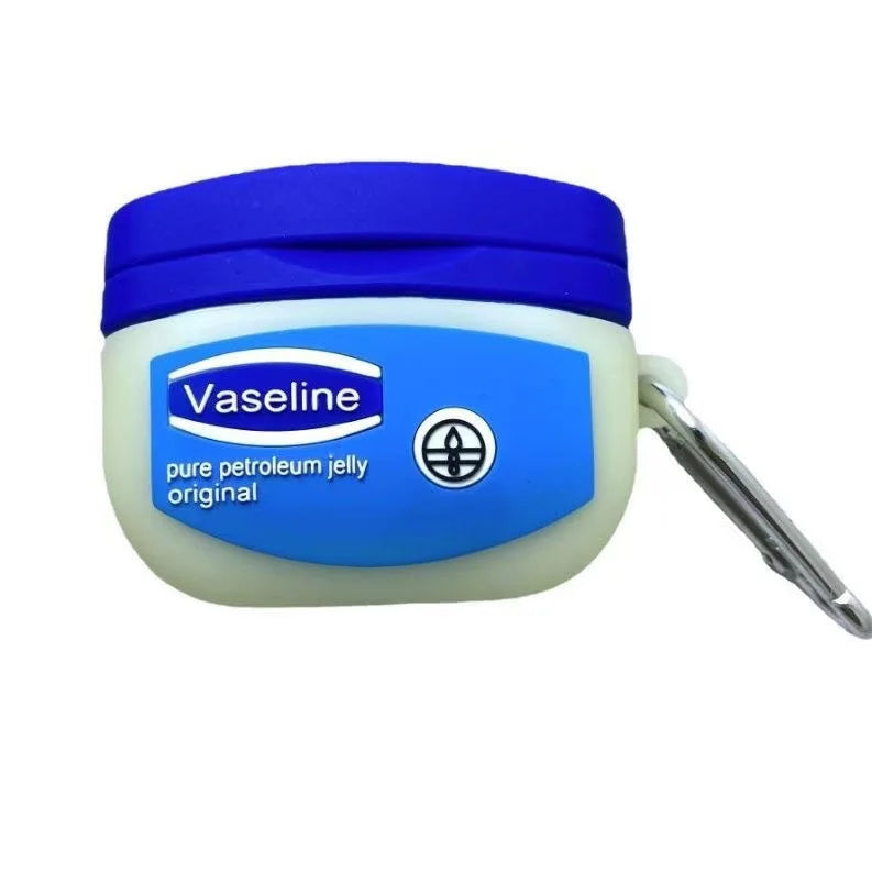 For Airpods 1 2 3 4 Pro 2 3D Vaseline Designer Silicone Case Bluetooth Earphone Cover For Airpods Charging Box Case With Hook