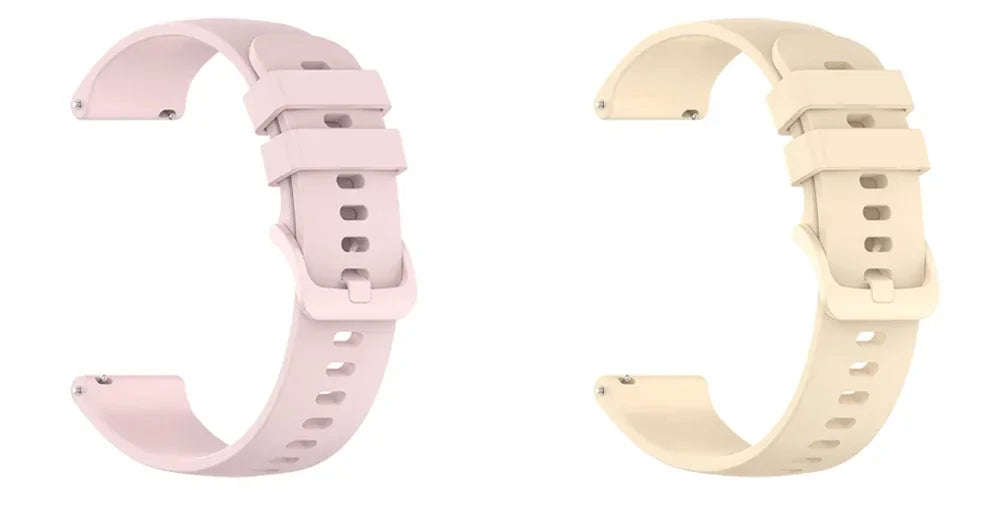 22mm Band For Garmin Forerunner 570 47mm 265 255 M Watch Strap For Garmin Venu 3/Vivoactive 4 Silicone Sport Breathable Bracelet