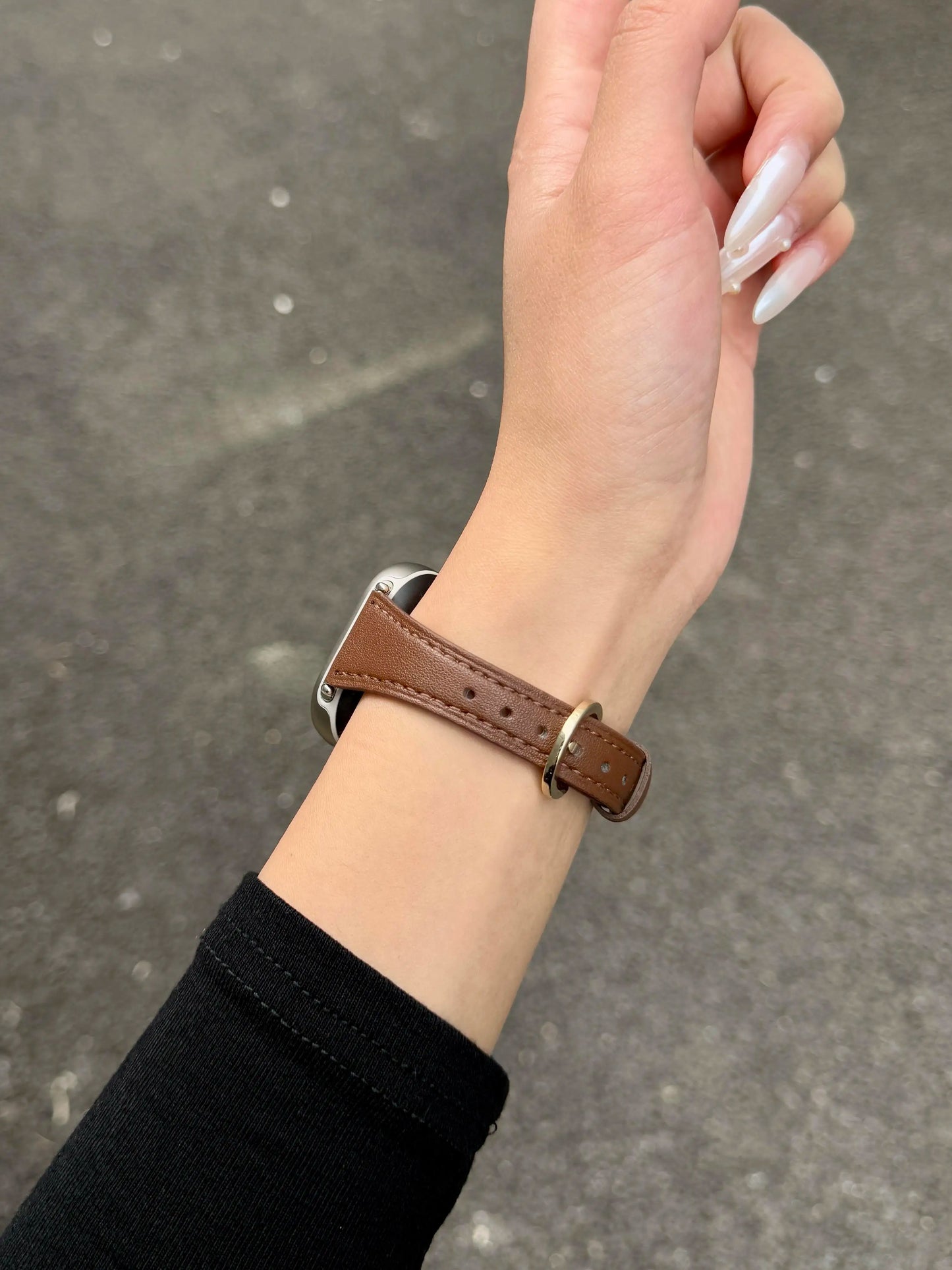 for Redmi watch5/4 strap, leather loop wristband, for Xiaomi smart sports watch strap