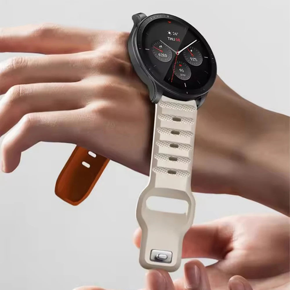 Sport Strap Silicone 22mm 20mm Watch Band For TicWatch Pro 3 Ultra E3 E2 S2 Pro X GTW 2021 Smartwatch Bracelets Women Men Correa