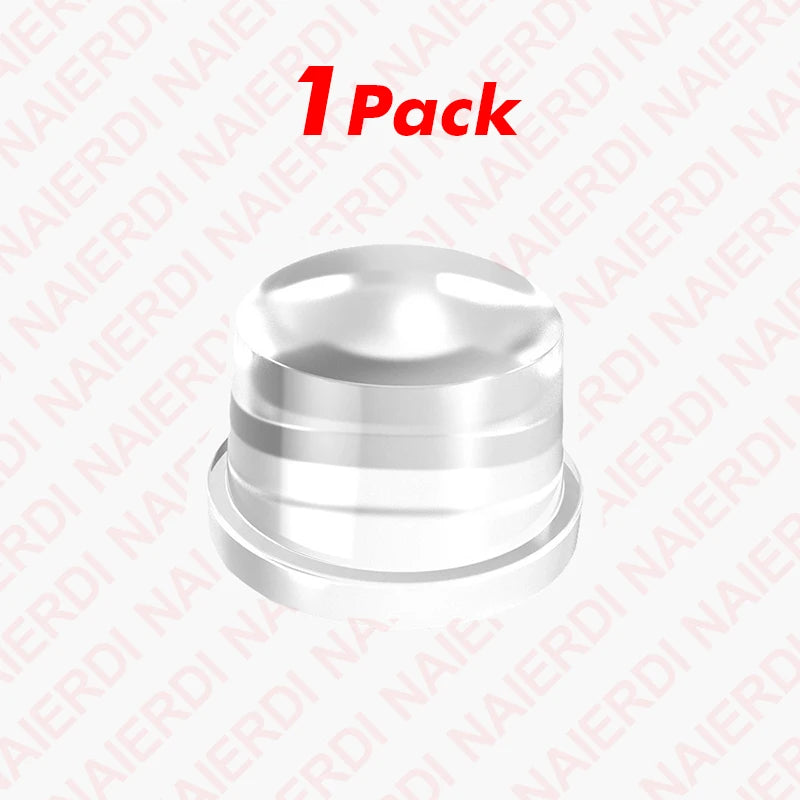 NAIERDI Wall Protector Silicone Door Stopper Self-Adhesive Nail-Free Door Stops Anti-Collision Door Holder Hardware
