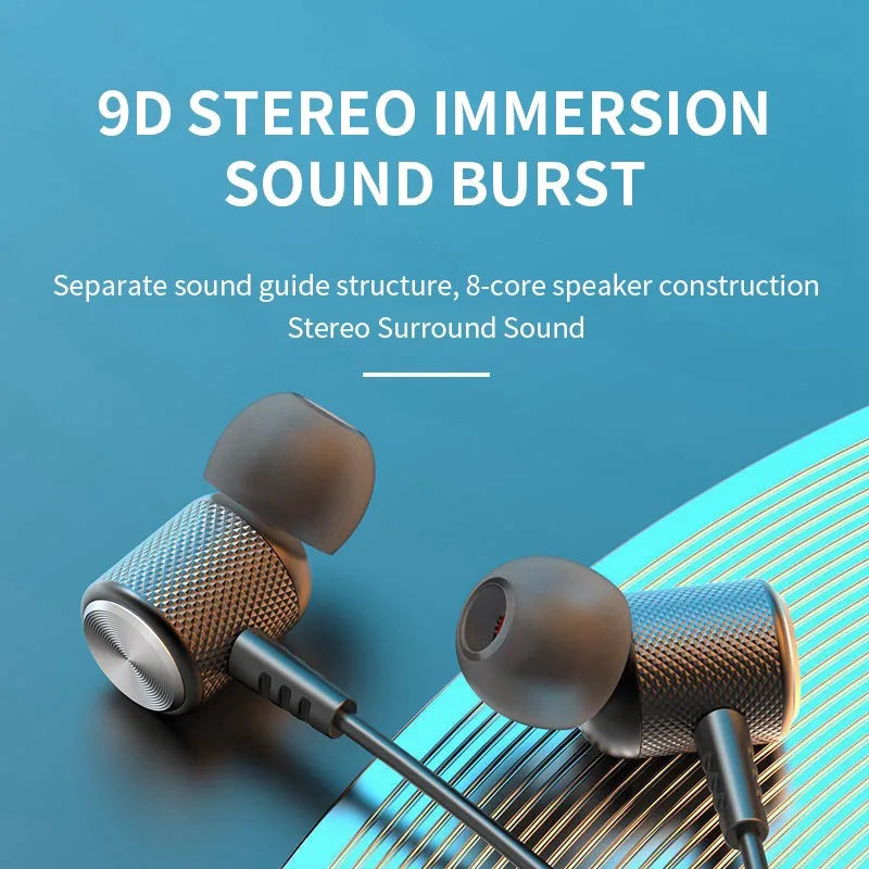 Neck Wireless Bluetooth Earphone TWS 9D oneplus audifonos bleutooth gaming headsets bluetooth earbuds ariculares bluthoooth