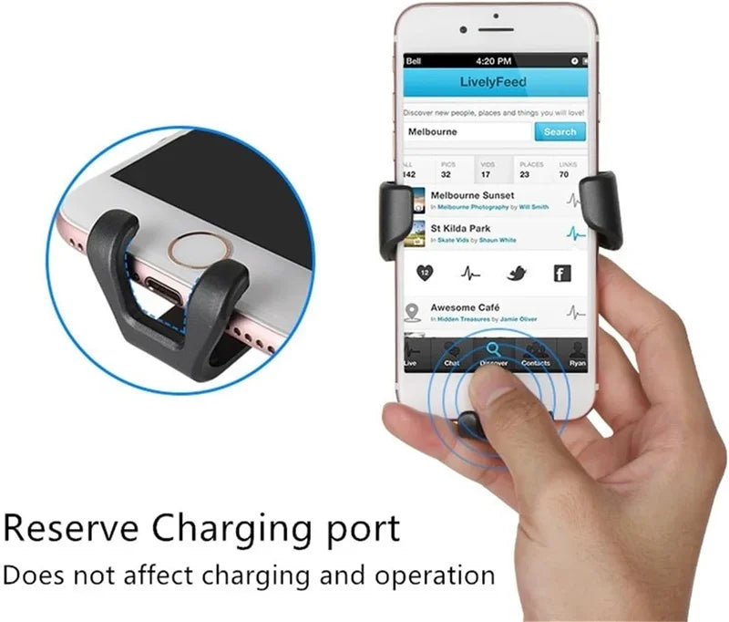 Car Phone Holder Air Vent Clip Mount Gravity Mobile Cell Stand Smartphone GPS Support in Car Bracket For iPhone Samsung Xiaomi
