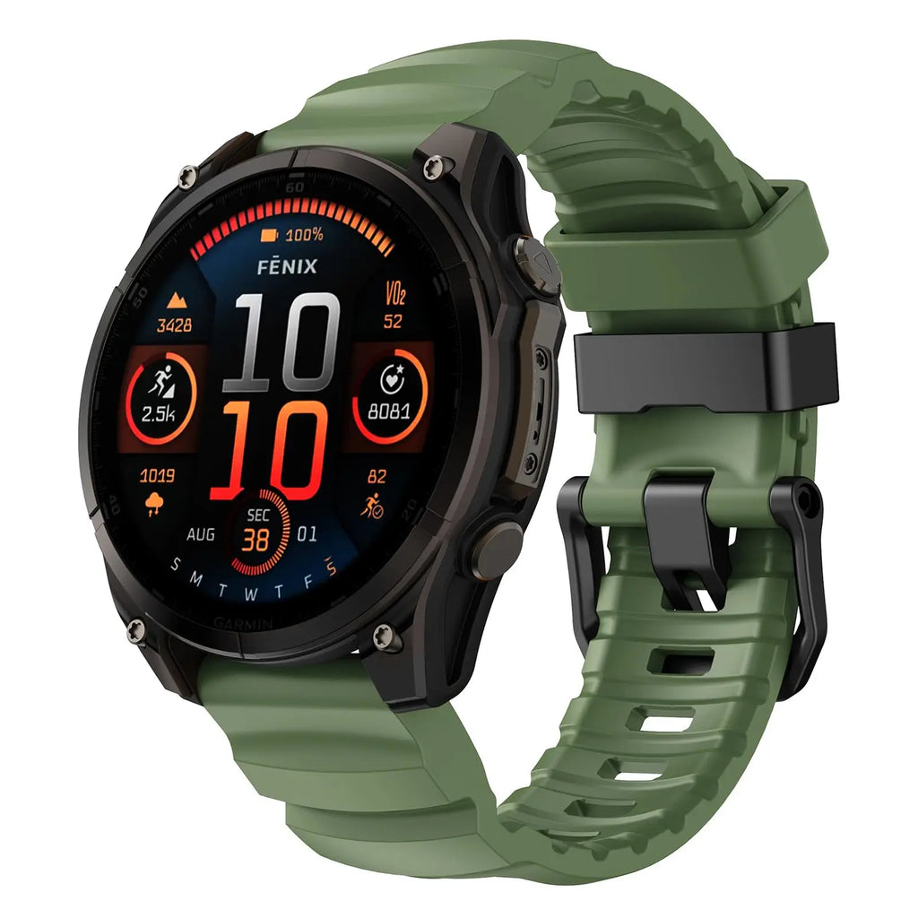 26mm 22mm Quick Fit Strap for Garmin Fenix 8 7X 7 Pro Fenix 6X 6 5X 5Plus Tactix 7 silicone belt bracelet Fenix 8 51mm 47mm band