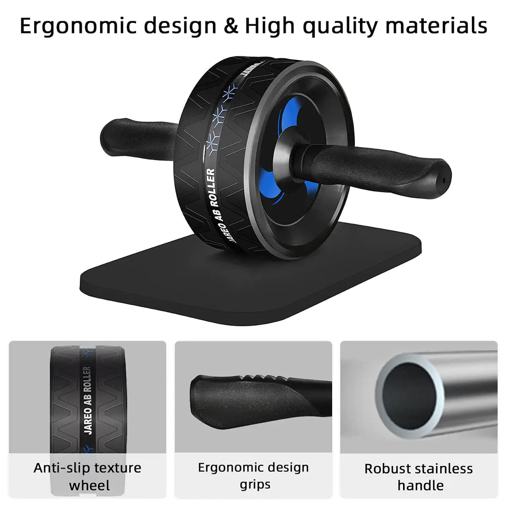 Ab Roller Wheel, Abs Workout Equipment for Abdominal & Core Strength Training, Exercise Wheels for Home Gym, Fitness Equipment