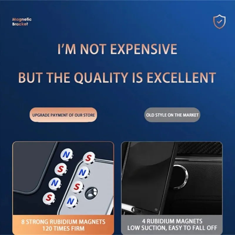 Newmagnetic Attraction Universal Instrument Panel Mobile Phone Holder Universal Magnetic Attachment Mobile Phone Holder