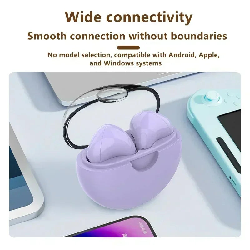 A6C Original Wireless earphones Dual In Ear headphones Ultra Long Standby Running Bass Sport earburds music headset with Mic