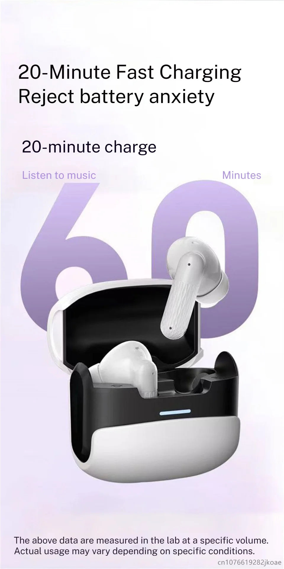 New Wireless Bluetooth 5.4 TWS Earphone Call Noise Cancelling Sports Headphone W919 HiFi Stereo Game Music Headset Long Standby