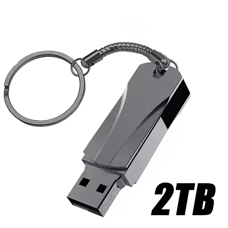16TB USB Flash Drive Ultra-large Capacity Waterproof USB 3.2 High-speed Transfer Metal U Disk 8TB 4GB USB Memory Drive