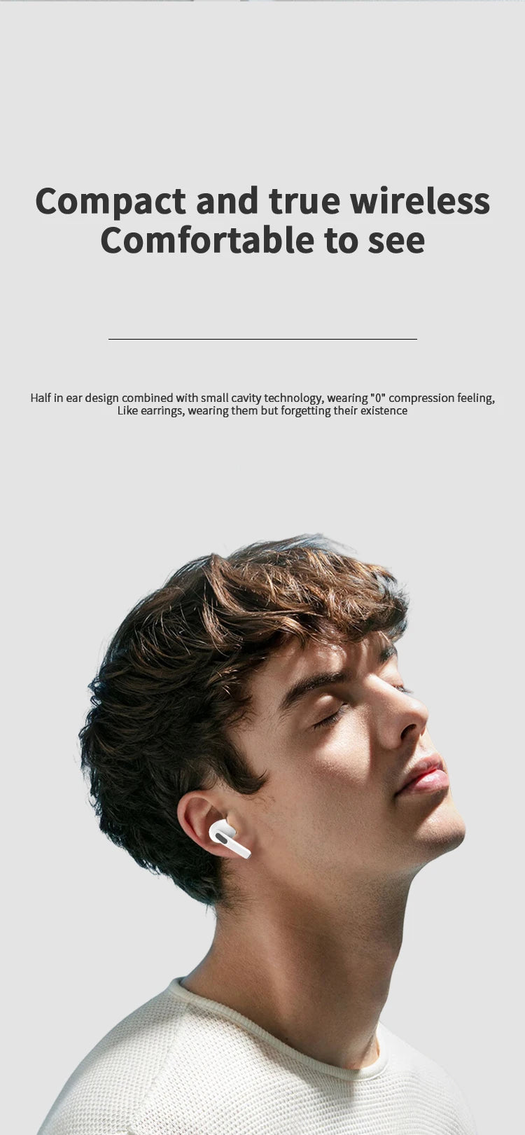 2026 TWS Air Pro Wireless Bluetooth Earphones Headphones HiFi Sound Low Latency Noise Reduction Earbuds for IPhone Android