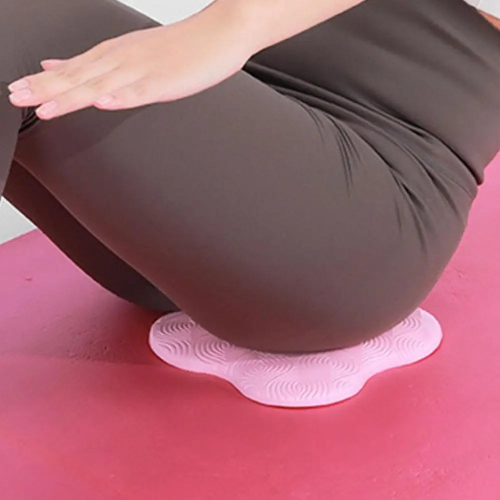 Portable Yoga Kneeling Cushion Thickened Flat Support Mat Knee Pad Portable Elbow Pad Yoga Mat Sports Fitness Pad